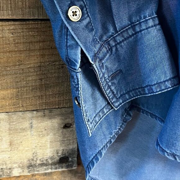 Michael Michael Kors Chambray Top XS - Picture 5 of 13